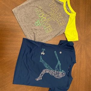 Under Armour Boys Baseball Shirts size 6